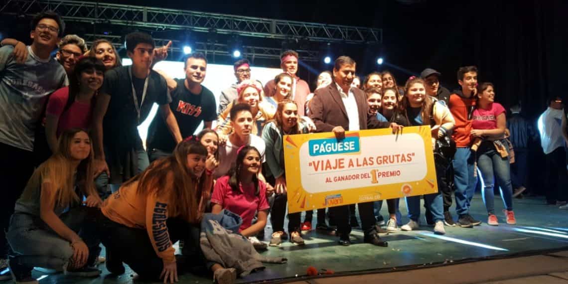El CPEM 6 tuvo a los ganadores de la Estudiantina en Cutral Co