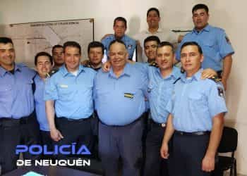 Policía despidió a Martín Escalona, que realizó su último servicio