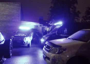 Policía Federal realiza un operativo en el barrio Parque Este por drogas