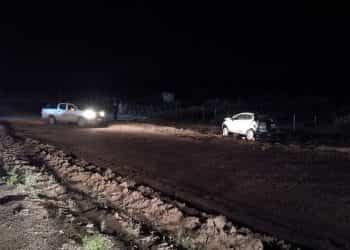 Tres personas murieron quemadas en un violento accidente sobre la ruta 22