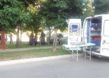 Una familia de Zapala chocó en Plaza Huincul