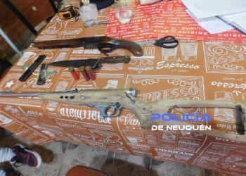 Secuestraron 5 armas y municiones por el homicidio de Colihuinca
