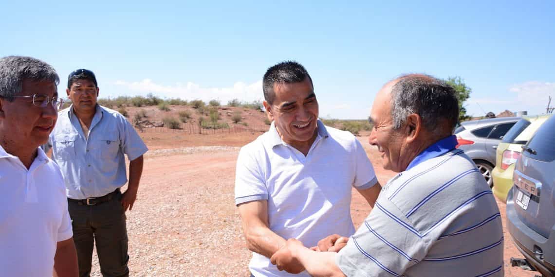 Rioseco en Sauzal Bonito criticó la falta de política de tierras