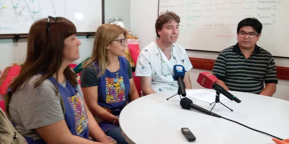 Docentes que curan el alma en el hospital de Cutral Co