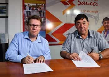 YPF donó 8 millones de pesos para las cloacas de Rincón de los Sauces