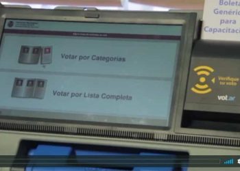 Así fue el voto electrónico en el 2015
