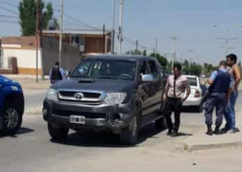 Una embarazada terminó herida tras chocar en el puente Teresa Rodríguez