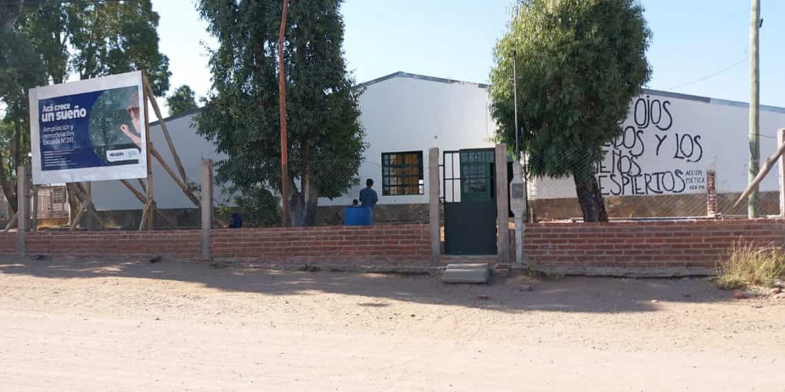 Construirán 4 aulas nuevas en la escuela 281 de Cutral Co