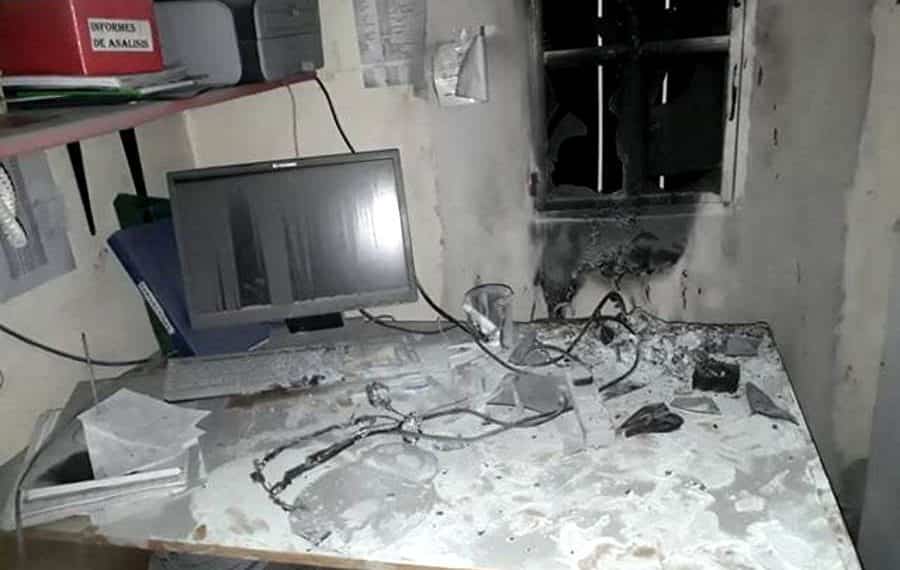 Instalaban un grupo electrógeno en el hospital de Picún y quemaron el laboratorio
