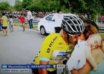 Navarrete cumplió con su objetivo en San Juan y se subió a lo más alto del podio