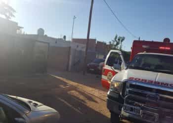 Se quemó el piso de un trailer en Cutral Co
