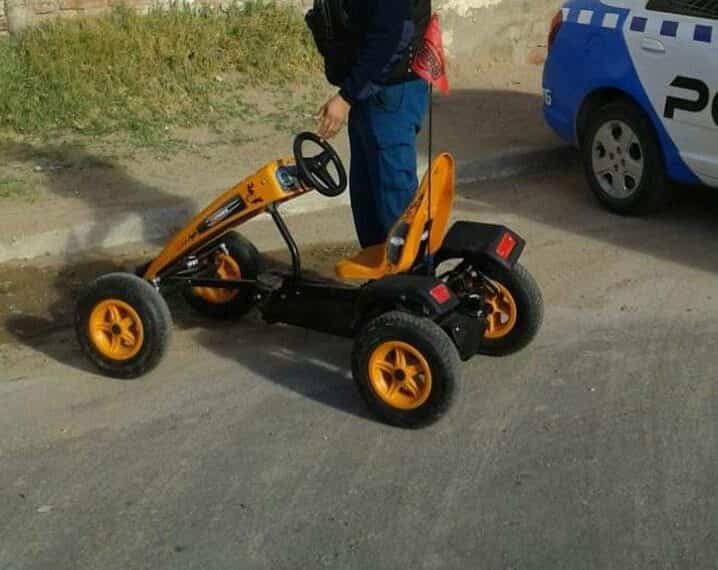 Recuperaron el triciclo robado de plaza San Martín