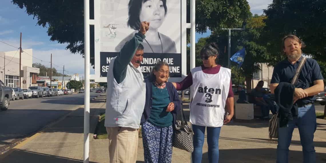ATEN recordó a Teresa Rodríguez en Cutral Co