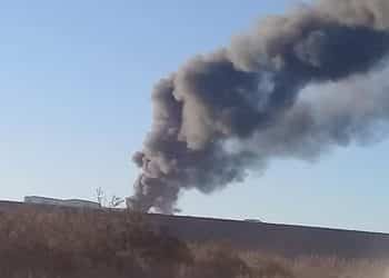 Un incendio en el exbasurero de Añelo causó alarma