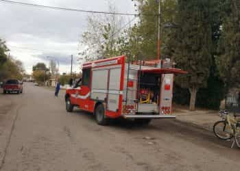Susto por el incendio de un horno eléctrico en el barrio Cooperativa