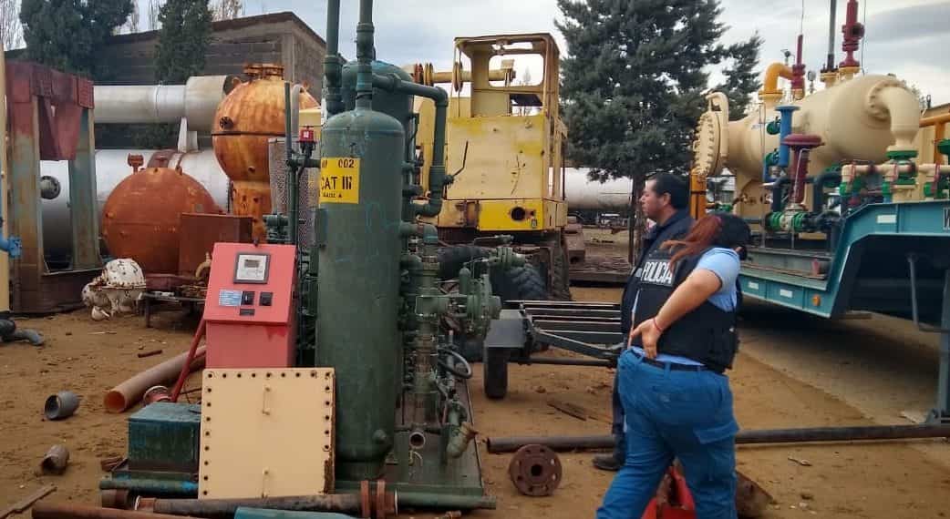 Encontraron un costoso equipo robado de un yacimiento en una empresa de Cutral Co