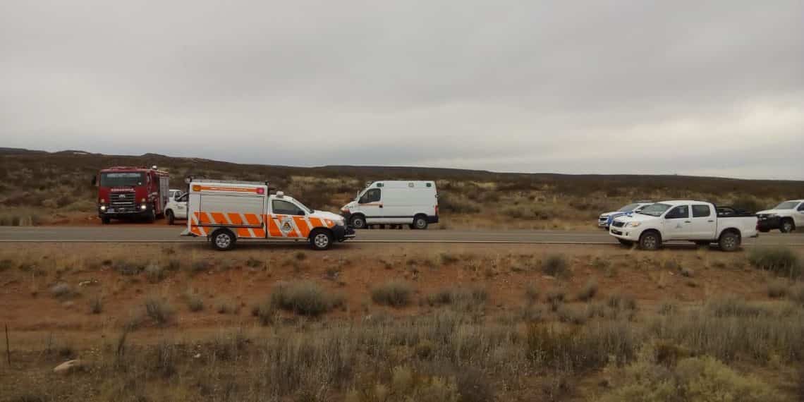 Ruta 17: piden precaución para circular mientras sigue la reparación del gasoducto Cordillerano cerca de Plaza Huincul