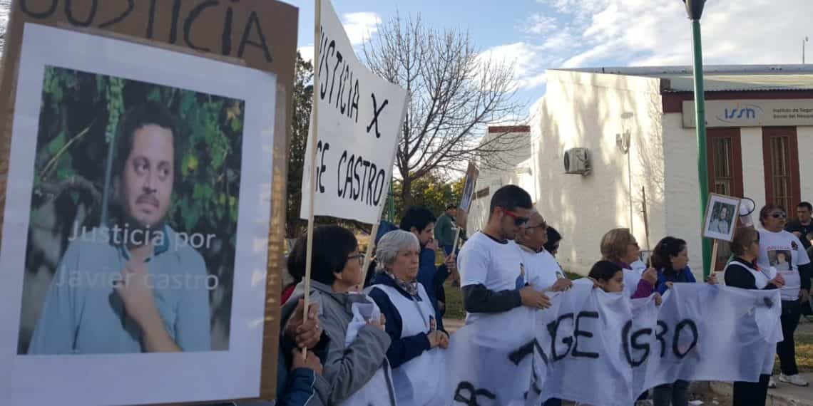 Víctimas de tránsito: Pidieron justicia por Jorge Castro en Plaza Huincul