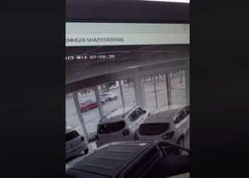 Video demuestra la peligrosidad de la esquina de Corrientes y Olascoaga en Cutral Co
