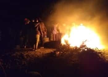El corte de la ruta 22 en Zapala todavía está vigente
