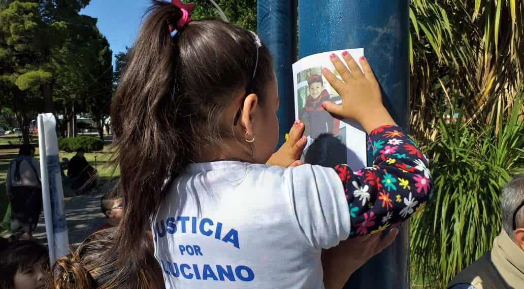 Justicia por Luciano: Marcharon del municipio a Fiscalía
