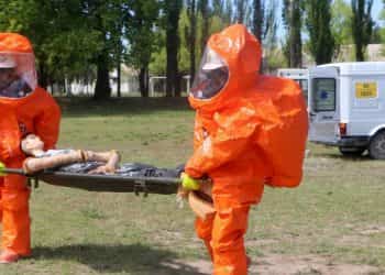 Bomberos de Cutral Co dieron curso y recibieron trajes para accidentes químicos