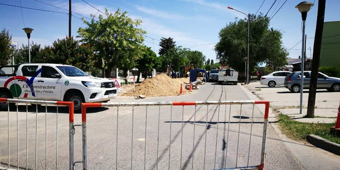 Obra de gas avanza y complica el ingreso a la Terminal de Ómnibus