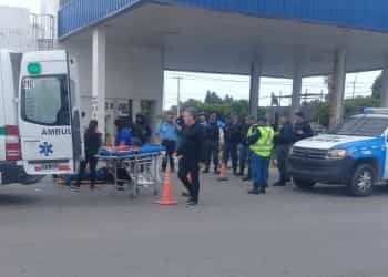 Disturbios en una estación de servicio deja una mujer herida en Cutral Co