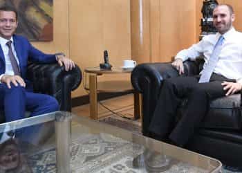 El gobernador Gutiérrez se reunió con el ministro de Economía de Nación