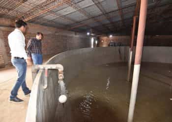 Instalaron la bomba que garantizará presión de agua en Altos del Sur de Huincul