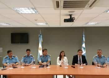 El fiscal general Gerez se reunió con los jefes de la Policía