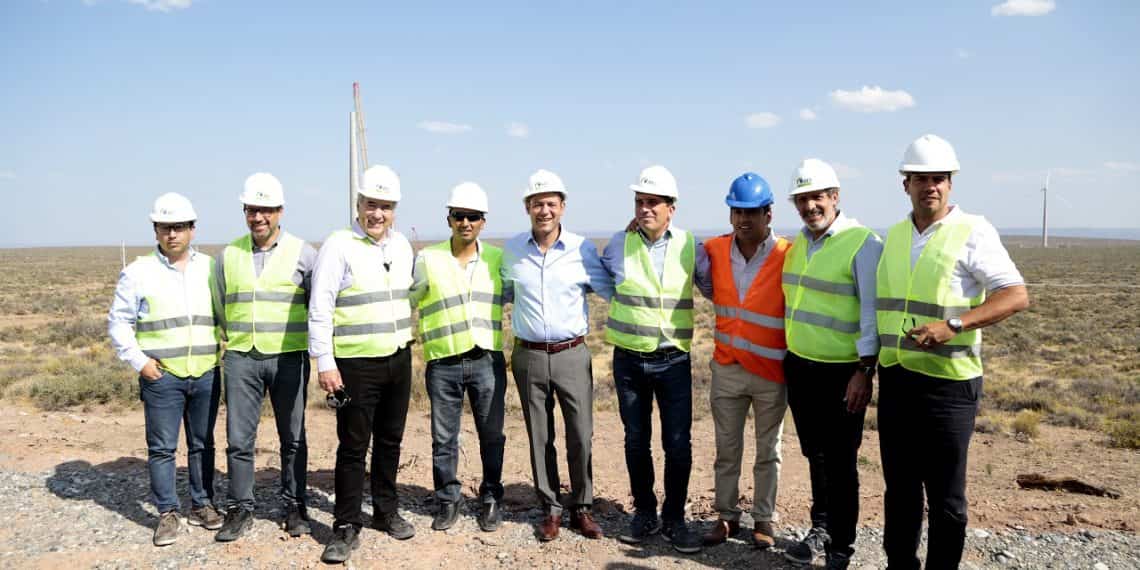 Avanza el primer parque eólico de la provincia (y no es en Cutral Co)