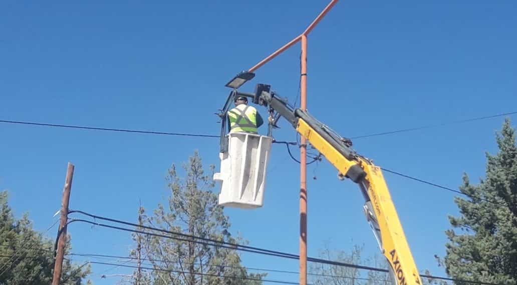 Copelco aseguró que continúa la emergencia que generó la tormenta en Huincul