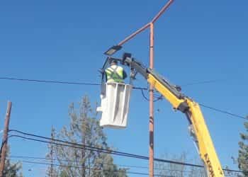 Copelco aseguró que continúa la emergencia que generó la tormenta en Huincul
