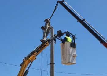 Copelco aseguró que continúa la emergencia que generó la tormenta en Huincul