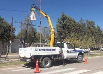 Copelco aseguró que continúa la emergencia que generó la tormenta en Huincul
