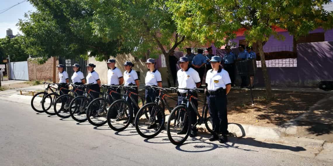 Sumaron 8 bicicletas y 7 uniformados al SEM de Cutral Co