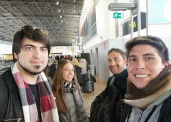 Tres jóvenes de Cutral Co se quedaron varados en Madrid