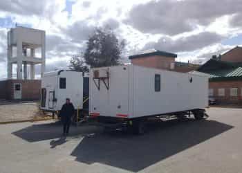 Sumaron nuevos tráilers al hospital de Cutral Co
