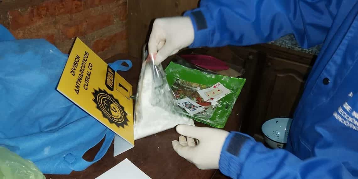 Plaza Huincul: Secuestraron más de medio kilo de cocaína de la casa de un violento
