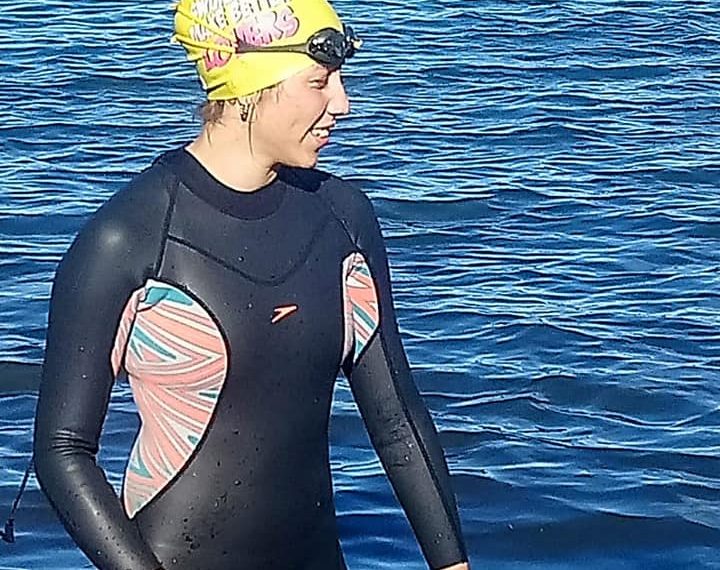 Nadadora perdió su equipo de aguas abiertas en Plaza Huincul