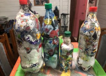 Plaza Huincul y el Club de Leones  invitan a la campaña de ecoladrillos