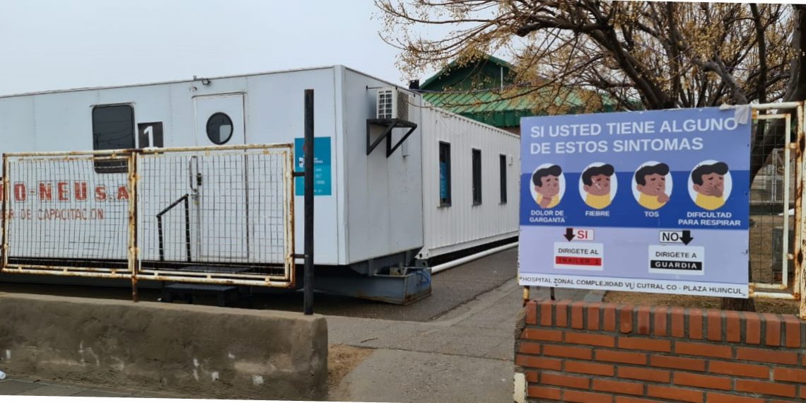 Coronavirus: confirman ocho casos positivos en el personal del hospital de Cutral Co y hay preocupación