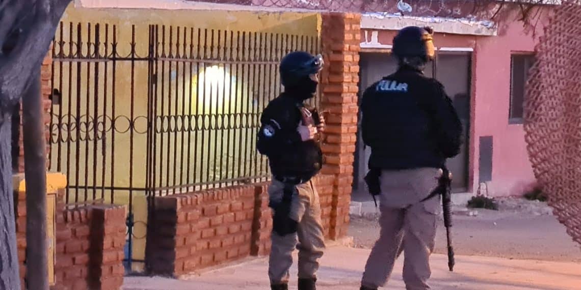 Antinarcóticos: realizan operativo en una vivienda de barrio Centro Sur en Cutral Co