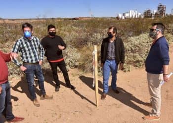 Avanzan las gestiones para concretar el parque industrial en Plaza Huincul