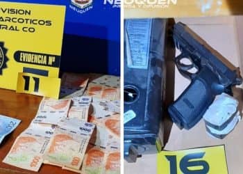 Desbarataron un “kiosco narco” en Cutral Co: 2 detenidos y 200 mil pesos incautados