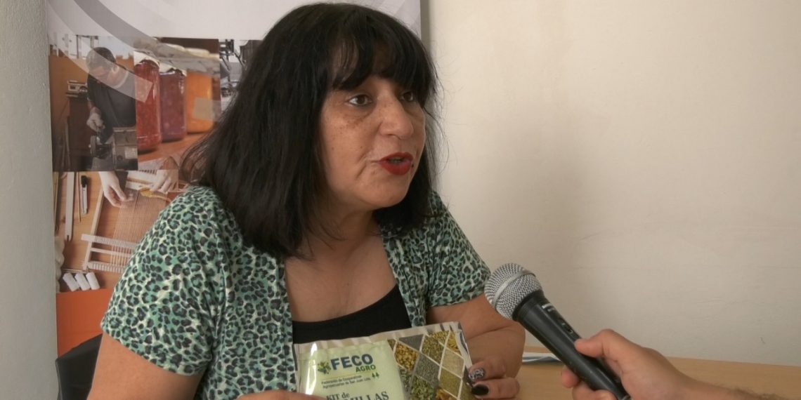 Empezó la entrega de semillas para las familias que tengan sus huertas en Cutral Co