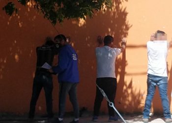 Los atraparon fumando un porro fuera de la división Antinarcóticos de Cutral Co