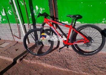 Recuperaron una bicicleta robada en Plaza Huincul