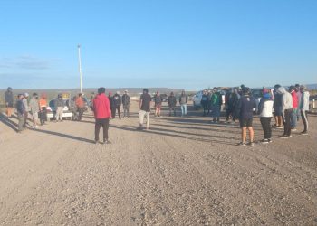 Desocupados de Plaza Huincul reclaman por trabajo en El Mangrullo